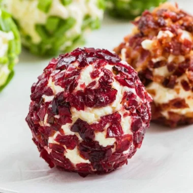 Cozy mini cheeseball bites served on a platter for gatherings