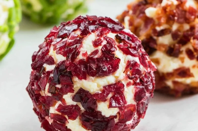 Cozy mini cheeseball bites served on a platter for gatherings