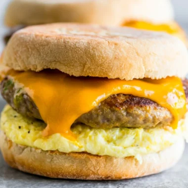 Make ahead freezer breakfast sandwiches for easy and quick morning meals