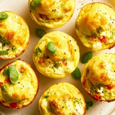 Healthy veggie and egg muffins for a nutritious breakfast option