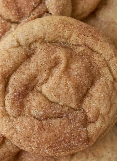 Freshly baked Maple Snickerdoodles with a sprinkle of cinnamon
